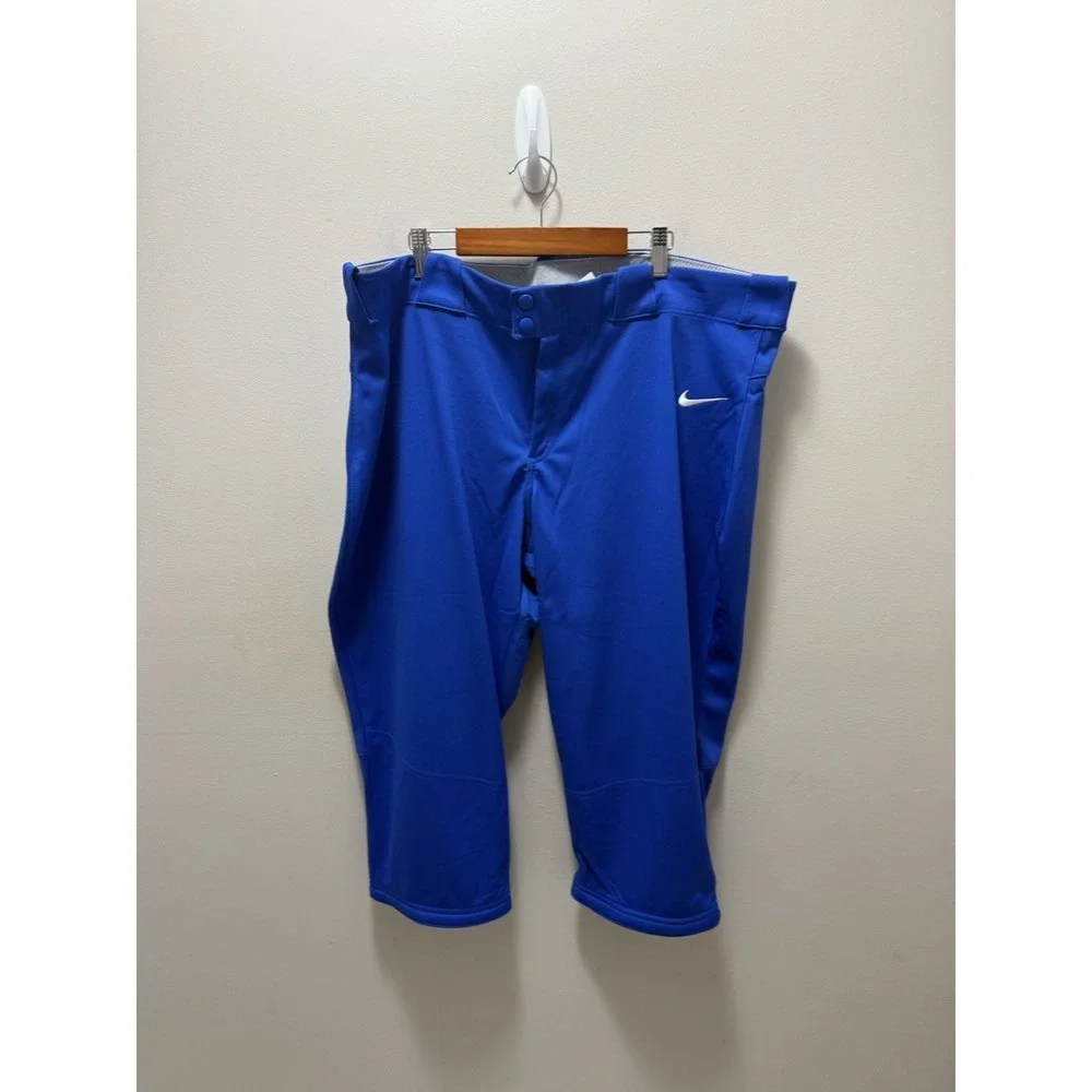 Nike Team Vapor Women's Softball Pants‎ XXL Royal Blue Knicker NWT